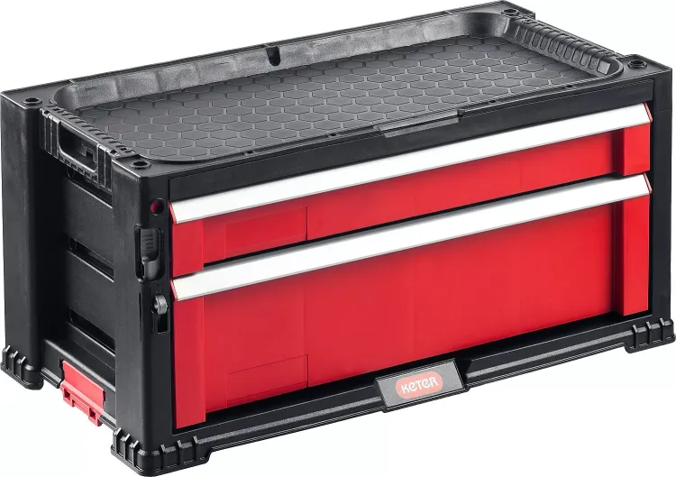 Ящик с 2 выдвижными полками "DRAWER-2", 22" KETER 38382-2 купить в Тюмени