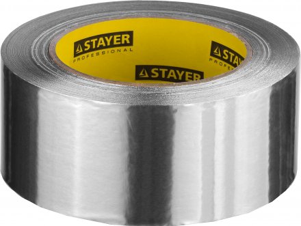 Алюминиевая лента, STAYER Professional 12268-75-50, до 120°С, 50мкм, 75мм х 50м 12268-75-50 купить в Тюмени