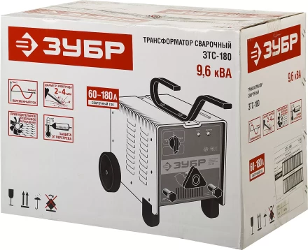 Трансформатор Зубр сварочный, 180А ЗТС-180 купить в Тюмени