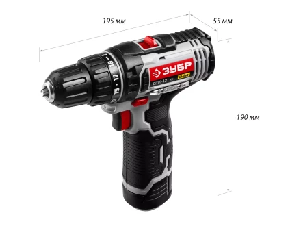 Дрель-шуруповерт 2 АКБ ДШЛ-121 КН серия СТАНДАРТ купить в Тюмени