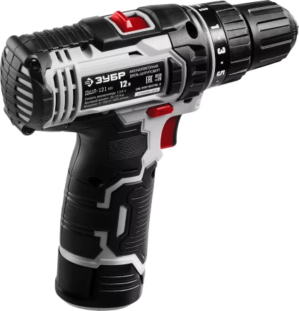 Дрель-шуруповерт 2 АКБ ДШЛ-121 КН серия СТАНДАРТ купить в Тюмени