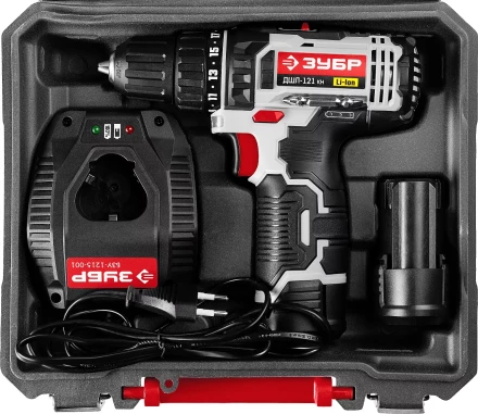 Дрель-шуруповерт 2 АКБ ДШЛ-121 КН серия СТАНДАРТ купить в Тюмени