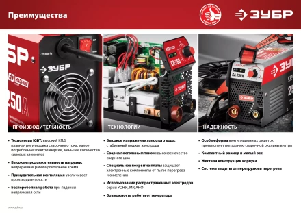 Сварочный инвертор ММА СА-220 серия МАСТЕР купить в Тюмени