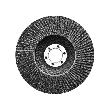 Круг лепестковый торцевой конический Р 60 115 х 22,2 мм СИБРТЕХ 74078 купить в Тюмени