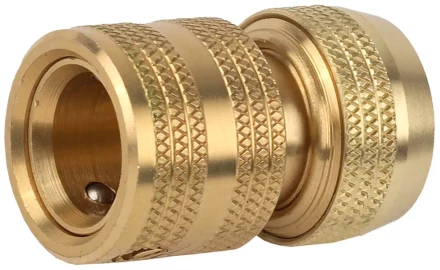 Соединитель RACO &quot;Profi&quot; (шланг-насадка) латунный с автостопом, 1/2&quot; 4246-55005B купить в Тюмени
