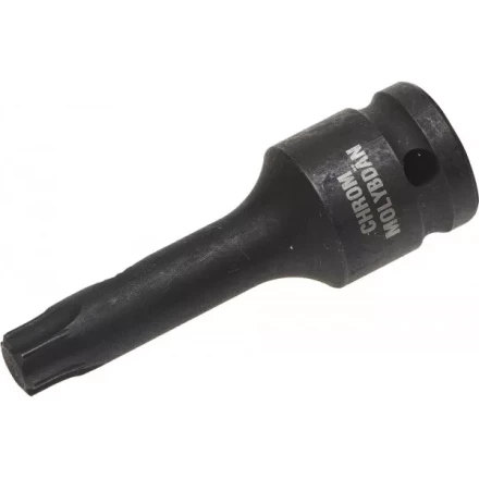 Торцовая головка KRAFTOOL &quot;INDUSTRIE QUALITAT&quot; ударная (1/2&quot;), TORX, Cr-Mo, фосфатированная, T55 27952-55_z01 купить в Тюмени