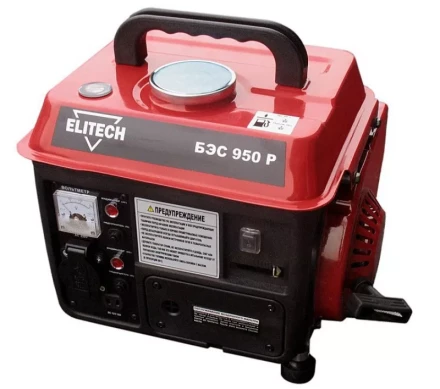 Бензогенератор Elitech БЭС 950 Р купить в Тюмени