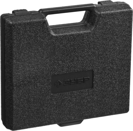 Набор ЗУБР &quot;ЭКСПЕРТ&quot;: Отвертка реверсивная с магнитным битодержателем и отсеком для бит в рукоятке, Cr-V, 130 предметов 25237-H129 купить в Тюмени