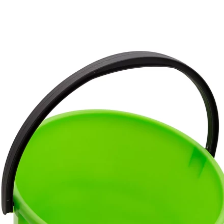 Ведро пластмассовое круглое 13 л, с крышкой, Light Elfe 92940 купить в Тюмени