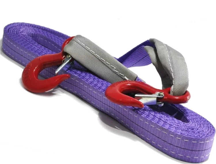 Буксир текстильный ленточный TOR БТЛ 9,0 т 4,0 м (крюк-крюк) 1011037 купить в Тюмени