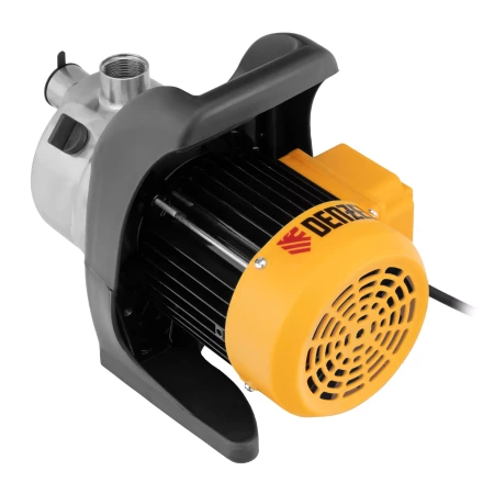 Садовый поверхностный насос Denzel GPL800Х 97302, 800 Вт, 3200 л/ч, подъем 42 м, нержавейка купить в Тюмени