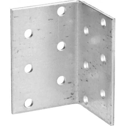 Крепежный угол ЗУБР &quot;МАСТЕР&quot; равносторонний, 60х40х40мм, 50шт 310205-060-040 купить в Тюмени