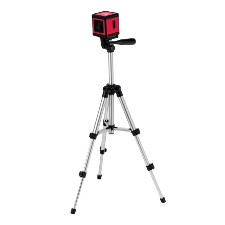 Лазерный уровень MTX XQB GREEN Pro SET 350195, 20 м, зеленый луч, батарейки, штатив купить в Тюмени