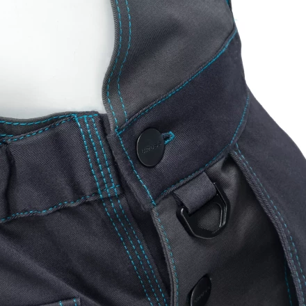 Полукомбинезон профессиональный рабочий Gross 90442, 97% хлопок 3% спандекс, M купить в Тюмени