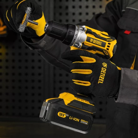 Щетка для дрели, 60 мм, Плоская, со шпилькой, нержавеющая витая проволока Denzel 744463 купить в Тюмени