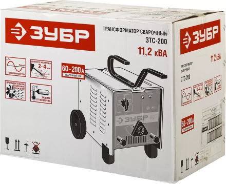 Трансформатор Зубр сварочный, 200А ЗТС-200 купить в Тюмени