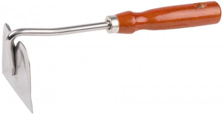 Мотыжка GRINDA прямое лезвие из нержавеющей стали с деревянной ручкой, 250 мм 8-421131_z01 купить в Тюмени