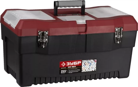 Ящик ЗУБР &quot;МАСТЕР&quot; пластиковый для инструмента, 597x342x321мм (23,5&quot;) 38325_z01 купить в Тюмени
