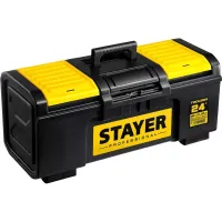 Ящик для инструмента "TOOLBOX-24" пластиковый, STAYER Professional 38167-24