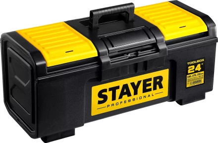 Ящик для инструмента &quot;TOOLBOX-24&quot; пластиковый, STAYER Professional 38167-24 купить в Тюмени