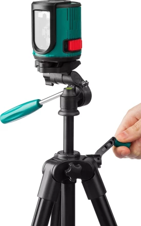Нивелир лазерный линейный CL-20, сверхъяркий, KRAFTOOL 34700-3, штатив (35-110см), чехол, 20м, IP54, точн. 0,2 мм/м 34700-3 купить в Тюмени