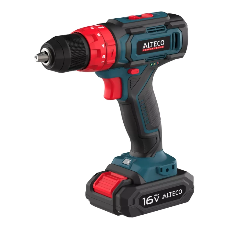 Аккумуляторная ударная дрель-шуруповерт ALTECO CID 16-28 71395 купить в Тюмени