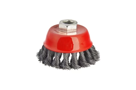 Кордщетка HAMMER чаша 65мм для УШМ витая сталь (207-104) купить в Тюмени