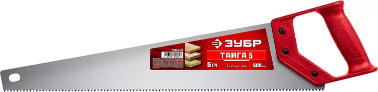 ЗУБР Тайга-5, 500 мм, ножовка для быстрого реза (15083-50) купить в Тюмени