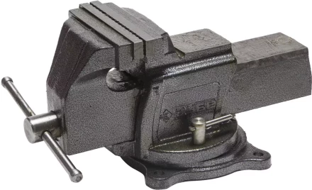 Тиски ЗУБР &quot;ЭКСПЕРТ&quot; индустриальные поворотные, 150мм 32703-150 купить в Тюмени