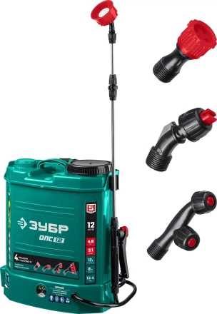 ЗУБР 12 л, аккумуляторный опрыскиватель (ОПС-12) купить в Тюмени