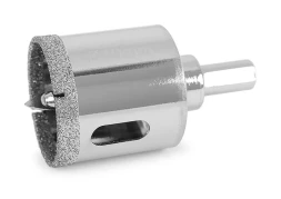 Алмазная коронка MESSER-DIY по стеклу, керамической плитке, керамограниту и мрамору 70мм