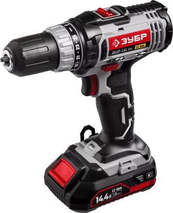 Дрель-шуруповерт 2 АКБ ДШЛ-141 КН серия СТАНДАРТ купить в Тюмени