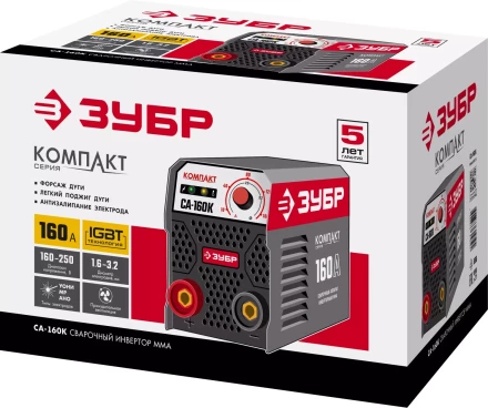 Сварочный инвертор ММА СА-160К серия МАСТЕР купить в Тюмени