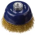 DEXX. Щетка чашечная для УШМ, витая стальная латунированная проволока 0,3мм, 100ммхМ14 35103-100 купить в Тюмени