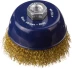 DEXX. Щетка чашечная для УШМ, витая стальная латунированная проволока 0,3мм, 100ммхМ14 35103-100 купить в Тюмени