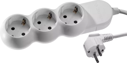 Удлинители электрические М500 3 гнезда серия МАСТЕР купить в Тюмени