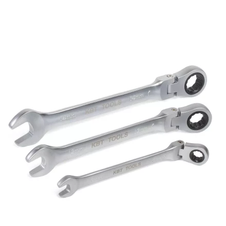 Ключ гаечный комбинированный трещоточный с шарниром 17 мм серия KBT-PROFESSIONAL (79198) купить в Тюмени