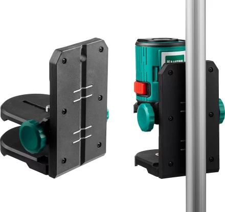 Нивелир лазерный линейный с держателем HC-1 и элевационным штативом ST-110 (35-110см), в кейcе, KRAFTOOL 34700-4 купить в Тюмени