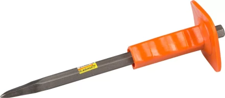 Зубило STAYER &quot;PROFI&quot; пикообразное с протектором, 300мм 2142-30 купить в Тюмени