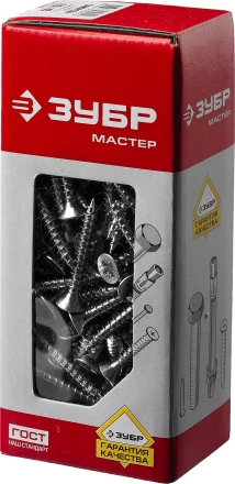 Саморезы по дереву, белый цинк, 6.0x45мм, 150шт, ЗУБР Мастер 4-300371-60-045 4-300371-60-045 купить в Тюмени