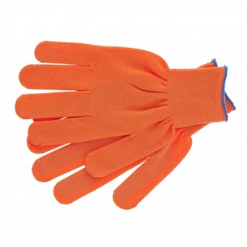 Перчатки нейлон ПВХ точка 13 класс оранжевые XL 67845 купить в Тюмени