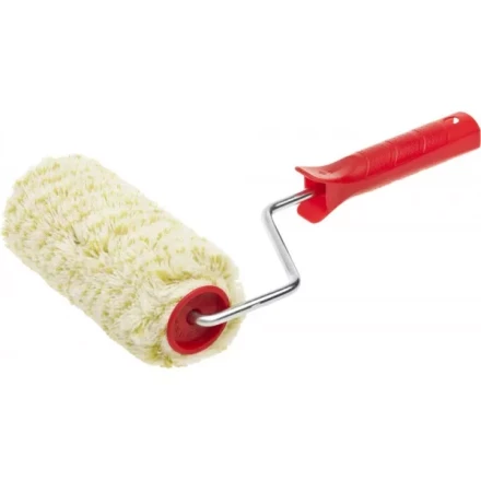 Валик ЗУБР &quot;ЭКСПЕРТ&quot;  &quot;МАКСПРОФИ&quot;, полиакрил, ручка 8мм, d=48/180мм 03522-18 купить в Тюмени