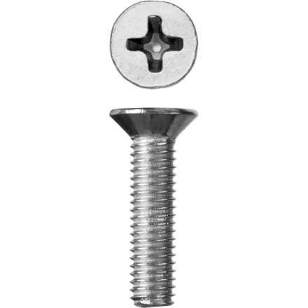 Винт ЗУБР &quot;МАСТЕР&quot; DIN 965, класс прочности 4.8, оцинкованный, M5x20мм, 5кг 303110-05-020 купить в Тюмени