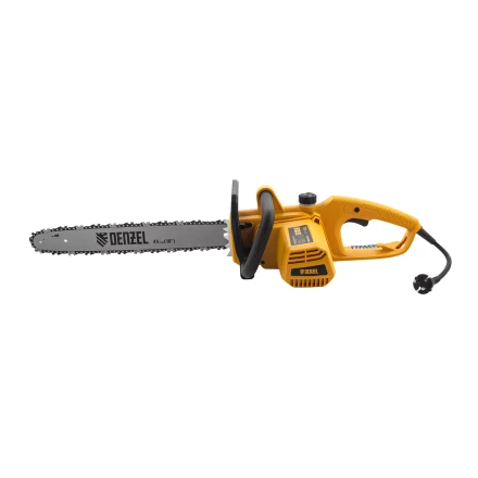 Пила цепная электрическая Denzel EDS-2200P, 2.2 кВт,поперечная, шина 45 см, шаг 3/8, паз 1.3 мм, 63 звена 95617 купить в Тюмени