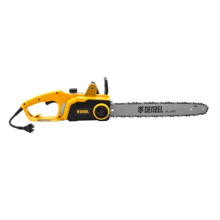 Пила цепная электрическая Denzel EDS-2200P, 2.2 кВт,поперечная, шина 45 см, шаг 3/8, паз 1.3 мм, 63 звена 95617 купить в Тюмени