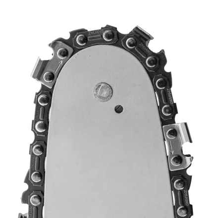 Пила цепная электрическая Denzel EDS-2200P, 2.2 кВт,поперечная, шина 45 см, шаг 3/8, паз 1.3 мм, 63 звена 95617 купить в Тюмени