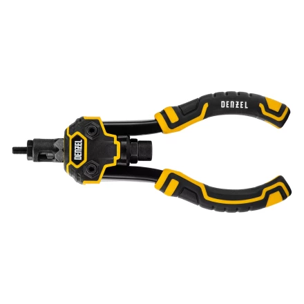 Заклепочник для резьбовых заклепок Denzel 40501, двуручный, заклепки М3, М4, М5, М6, М8, М10, M12 купить в Тюмени