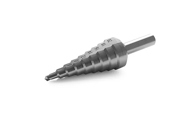 Ступенчатое сверло MESSER с прямой канавкой. Диаметр 4-20мм. Ступеней 9. купить в Тюмени