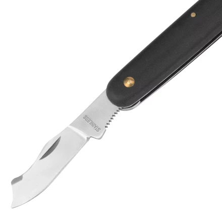 Нож садовый Palisad, 165 мм, складной, окулировочный, пластиковая рукоятка, 790547 купить в Тюмени