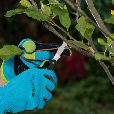 Нож садовый Palisad, 165 мм, складной, окулировочный, пластиковая рукоятка, 790547 купить в Тюмени